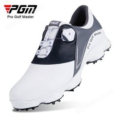 PGM头层牛皮 高尔夫球鞋男士golf防水鞋子旋转鞋带活动钉鞋