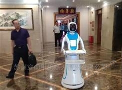 智能商业迎宾机器人助力川菜产业供需交流